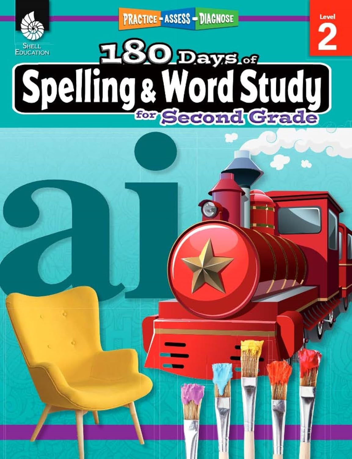 180 Days™: Reading, Vocabulary/Language for 2Nd Grade Practice Workbook for Clas