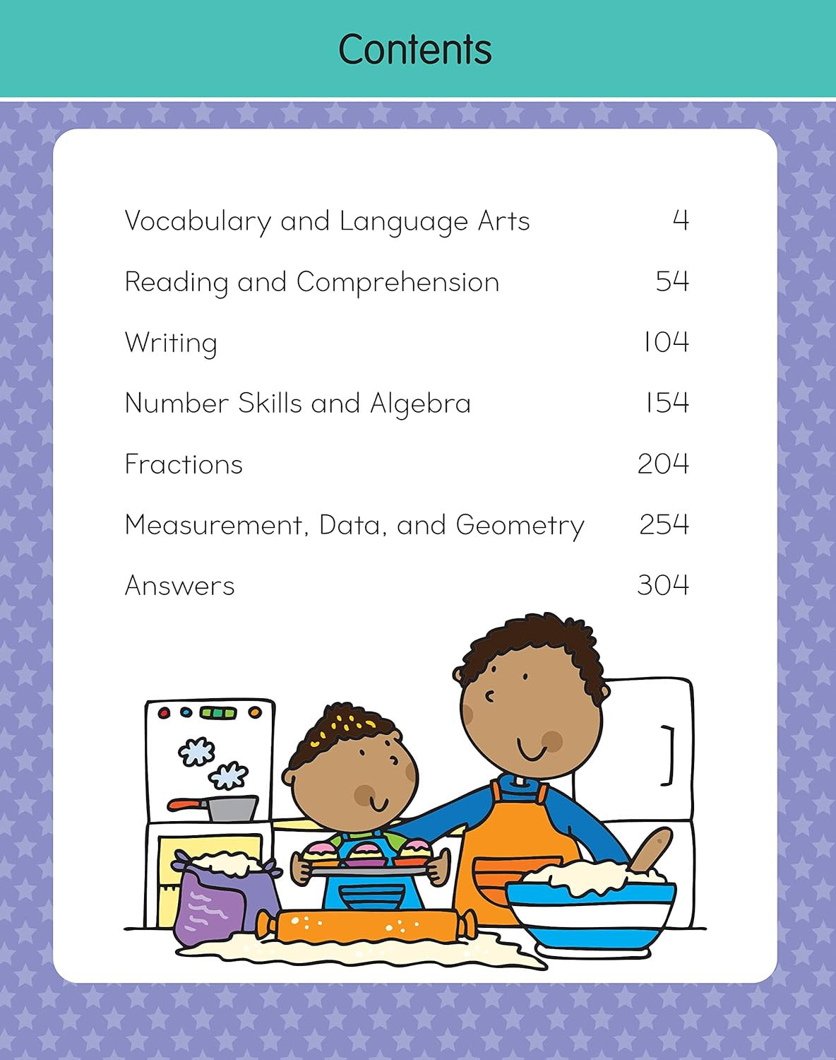 4Th Grade BIG Workbook: All Subjects for Kids 9 - 10 Includes 220+ Activities, M