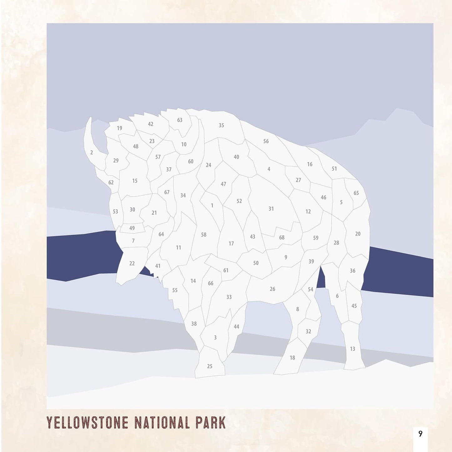 National Parks of North America Amazing Animals Sticker Painting Book: 12 Super