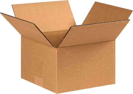 8X8X5 Corrugated Boxes, Small, 8L X 8W X 5H, Pack of 25 | Shipping, Packaging, M