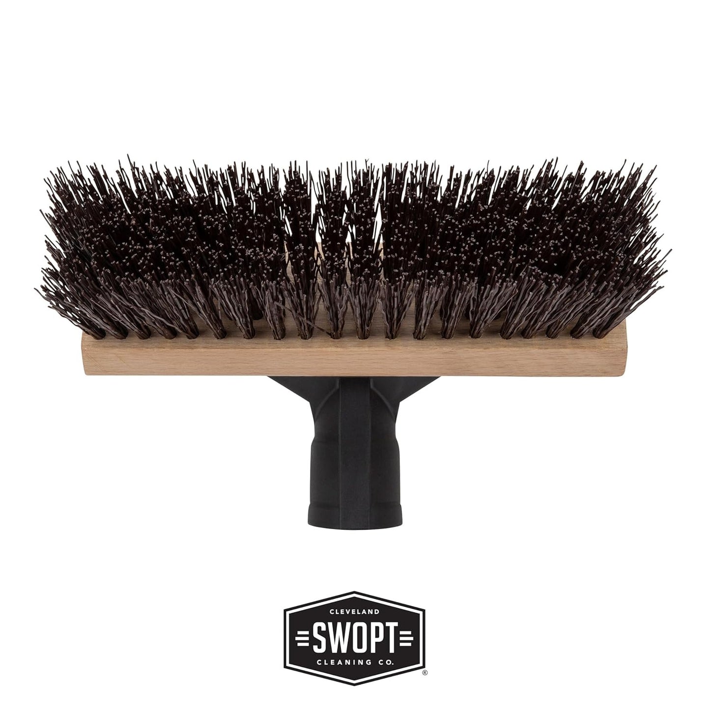 10' Premium Rough Surface Scrub Brush Head - Deck Brush for Rough and Textured S
