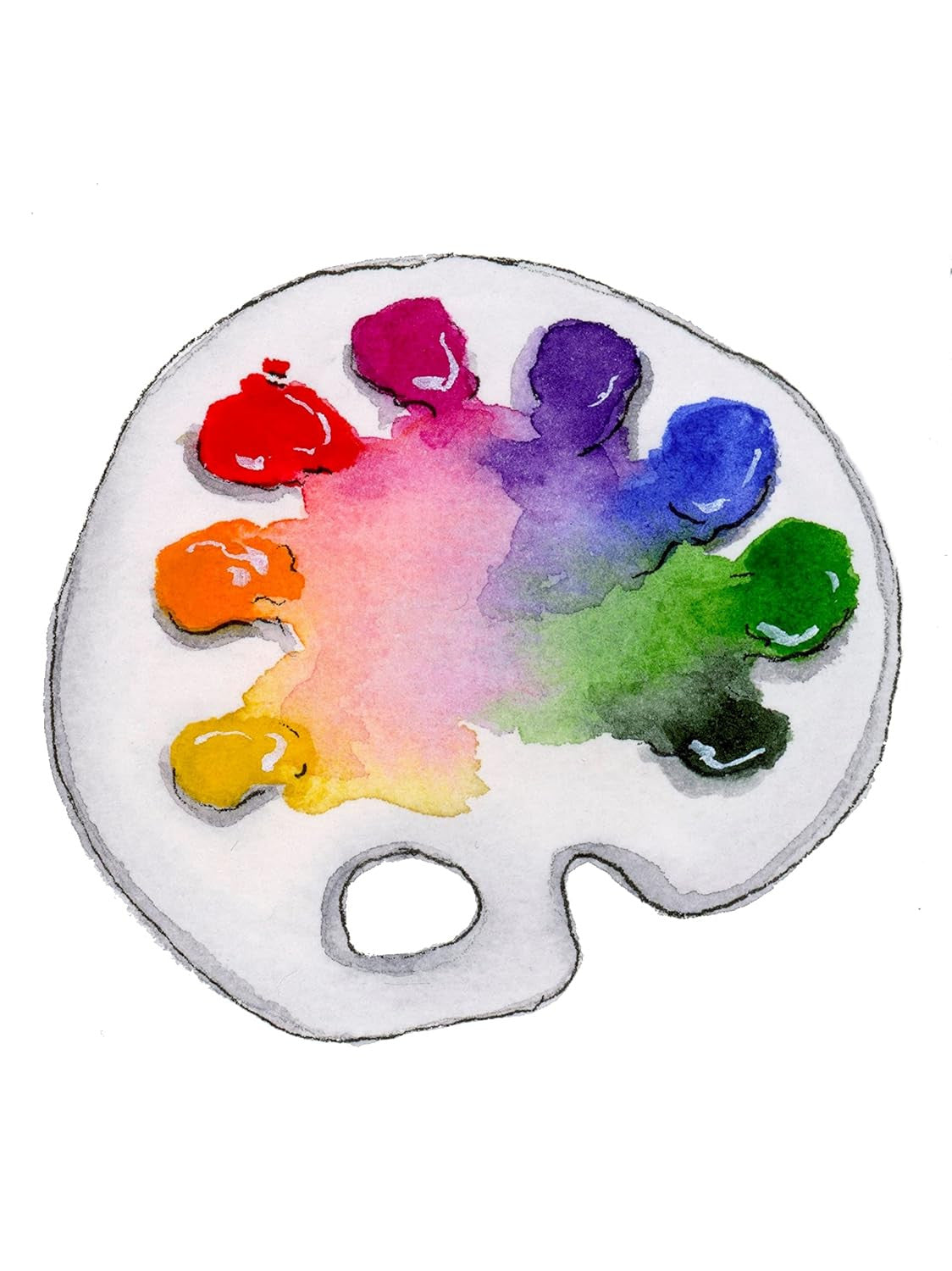 Watercolour Lessons: How to Paint and Unwind in 20 Tutorials (How to Paint with