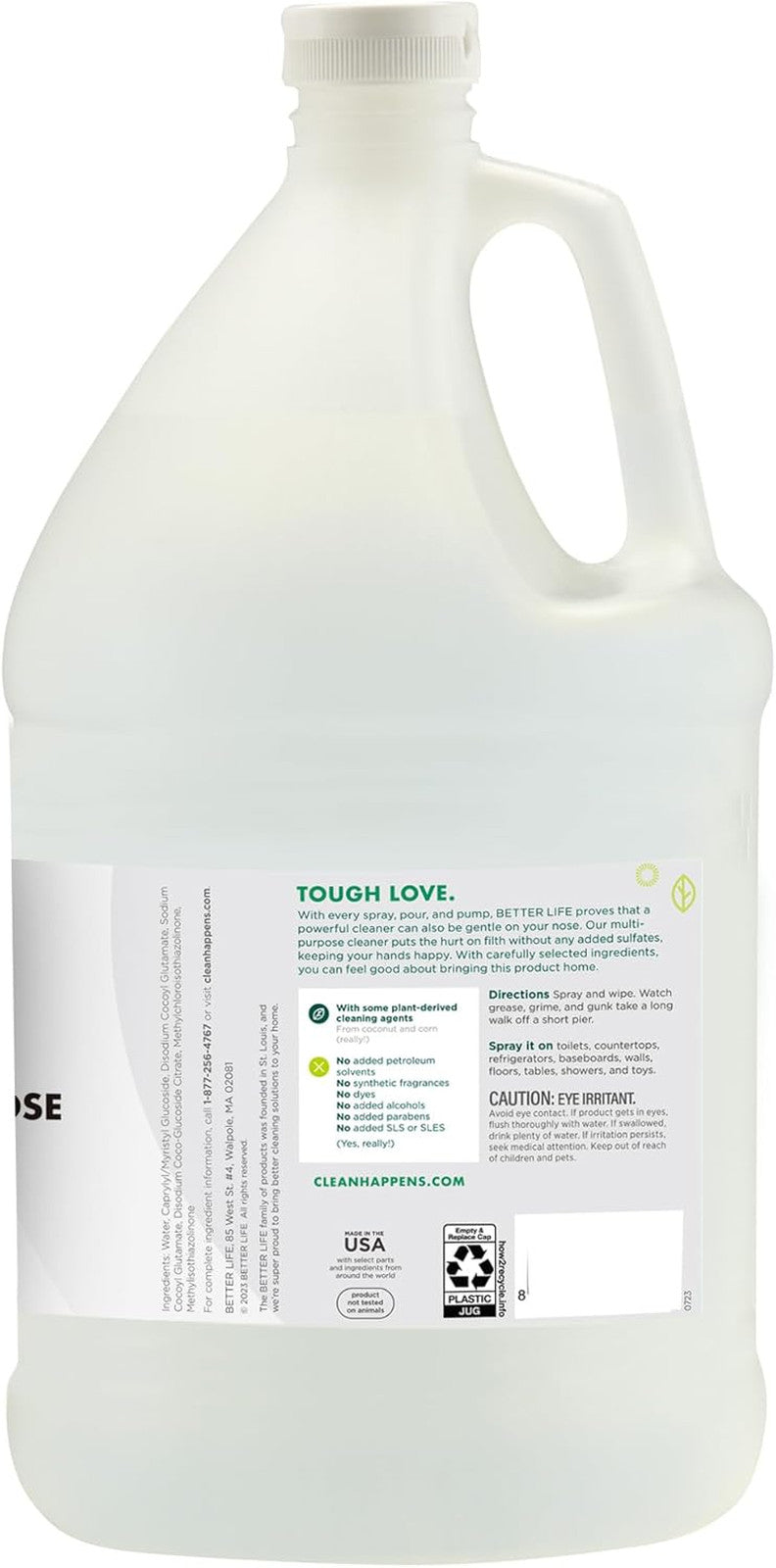 All Purpose Cleaner - Multipurpose Home and Kitchen Cleaning Spray for Glass, Co