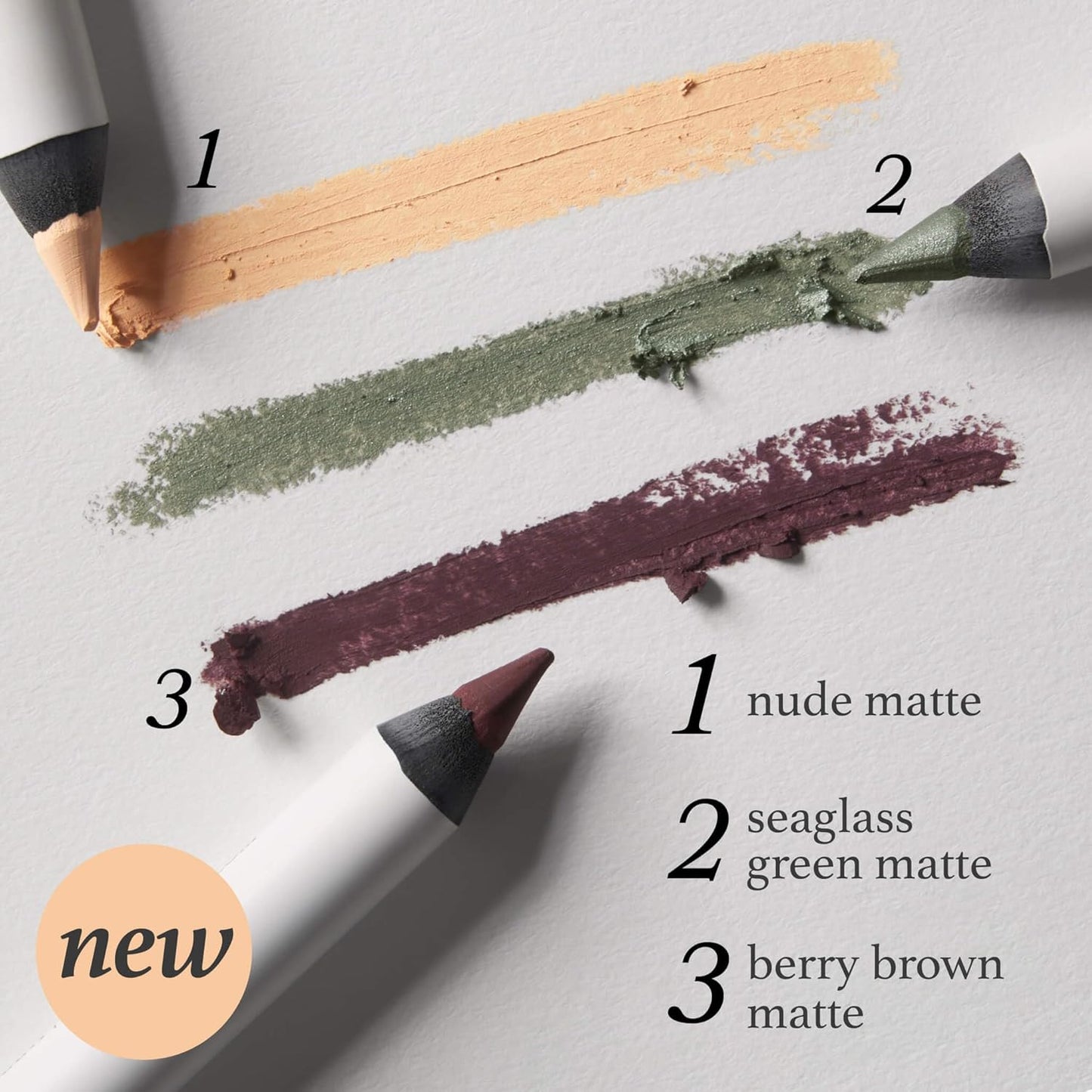 When Pencil Met Gel Sharpenable Multi-Use Longwear Eyeliner Pencil - Berry Brown
