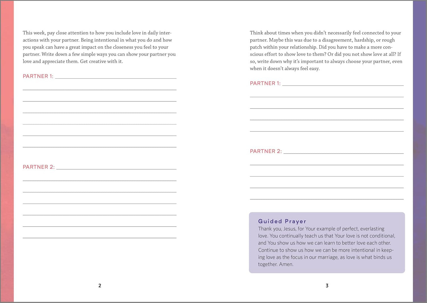52-Week Christian Couples Journal: Prompts and Prayers to Strengthen Your Relati