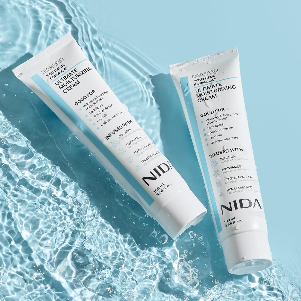 Youthful Formula™ Ultimate Moisturizing Cream | Centella Asiatica, Niacinamide,