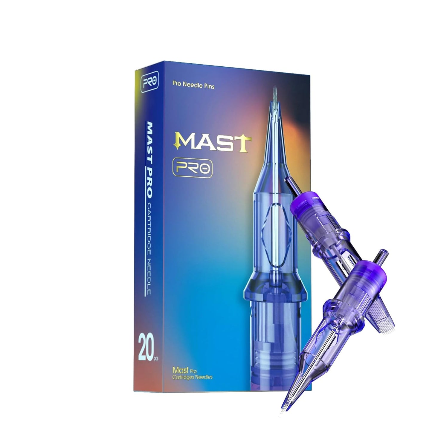 Mast Pro Tattoo Cartridges 20Pcs Disposable Needles Magnum Bugpin 1007M