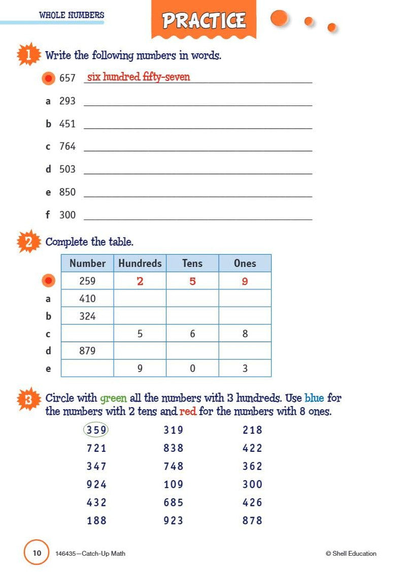 Catch-Up Math: 4Th Grade