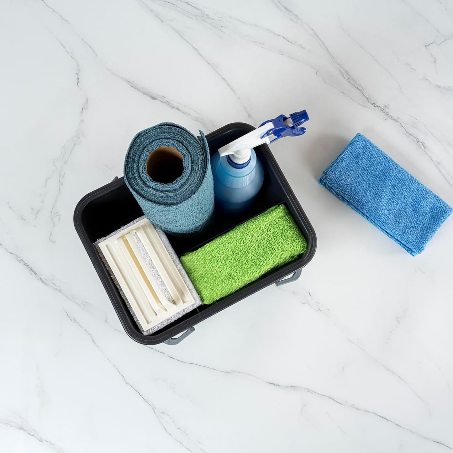 -Clean Tek Professional Cleaning Caddy, 1 Cleaning Supply Caddy with Handle - 4