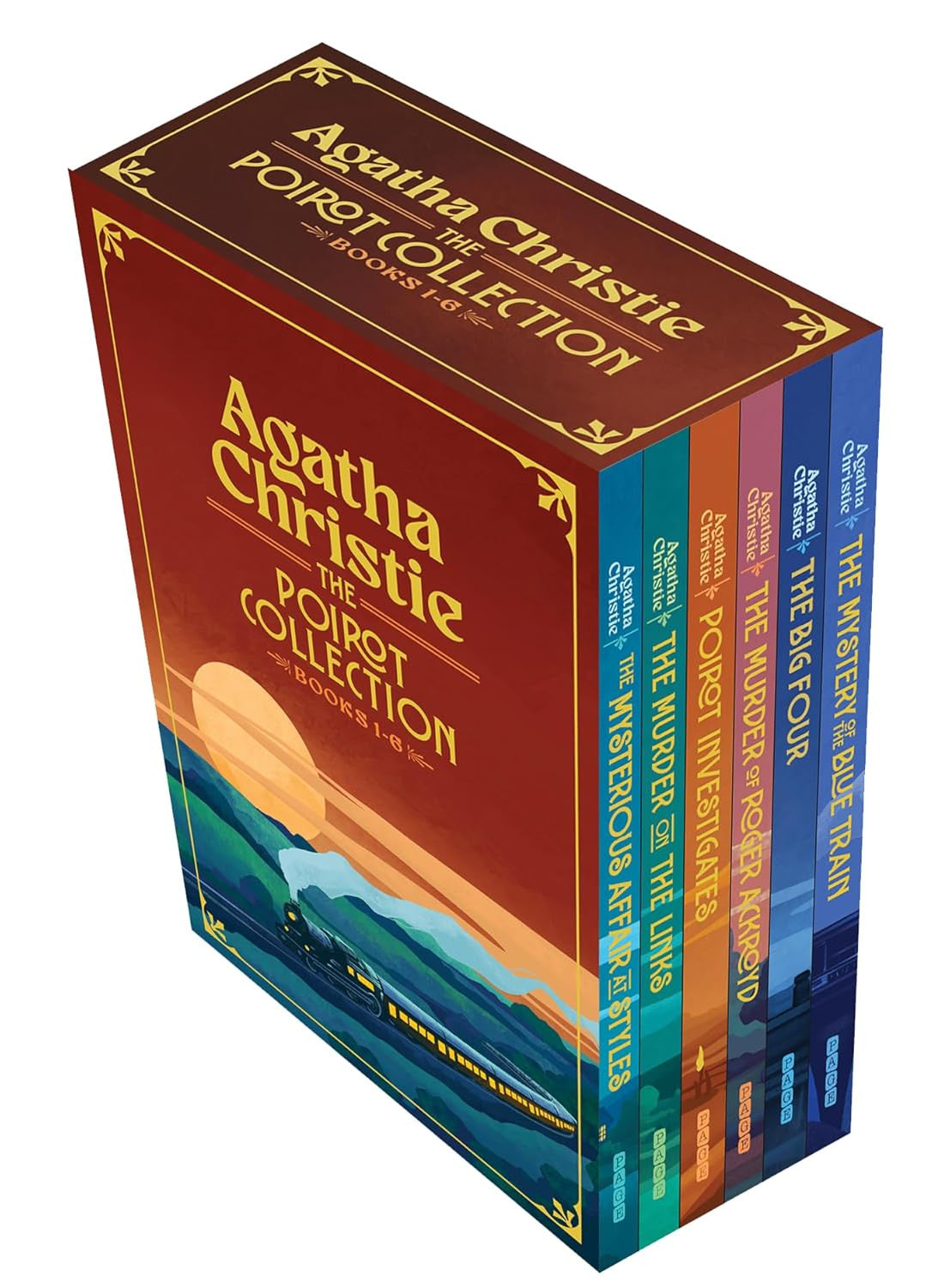 Agatha Christie Poirot Collection (Books 1 to 6 in Slipcase)