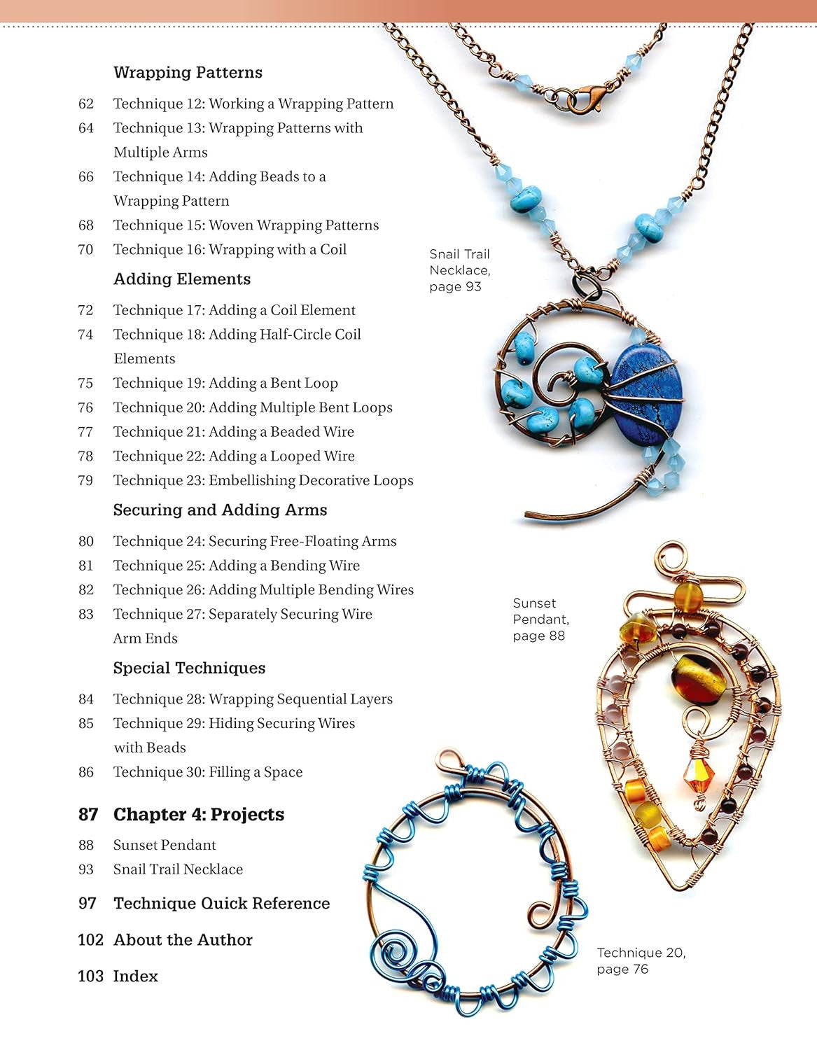Wire-Wrapped Jewelry for Beginners: Step-By-Step Illustrated Techniques, Tools,