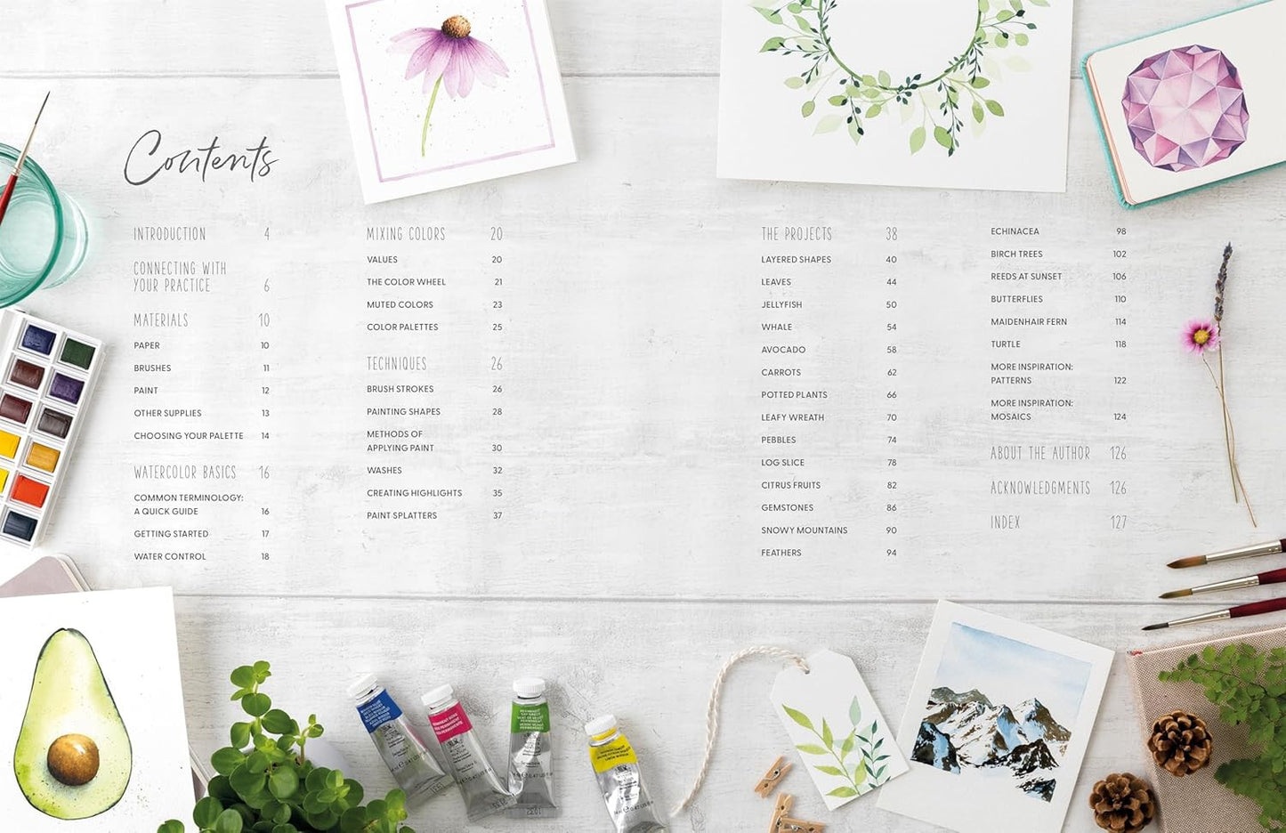 Watercolor for the Soul: Simple Painting Projects for Beginners, to Calm, Soothe