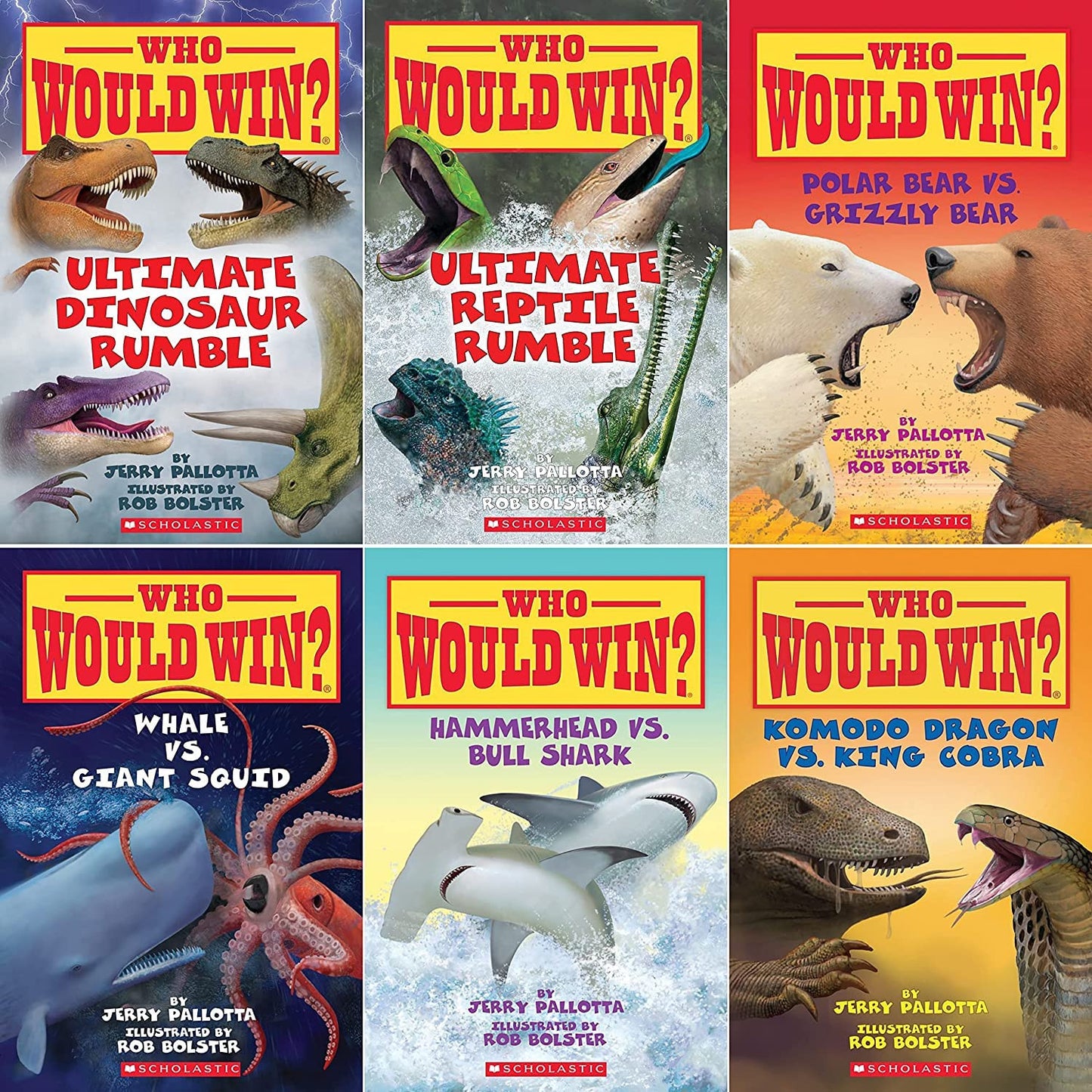 Who Would Win Complete Series: 26 Books Set