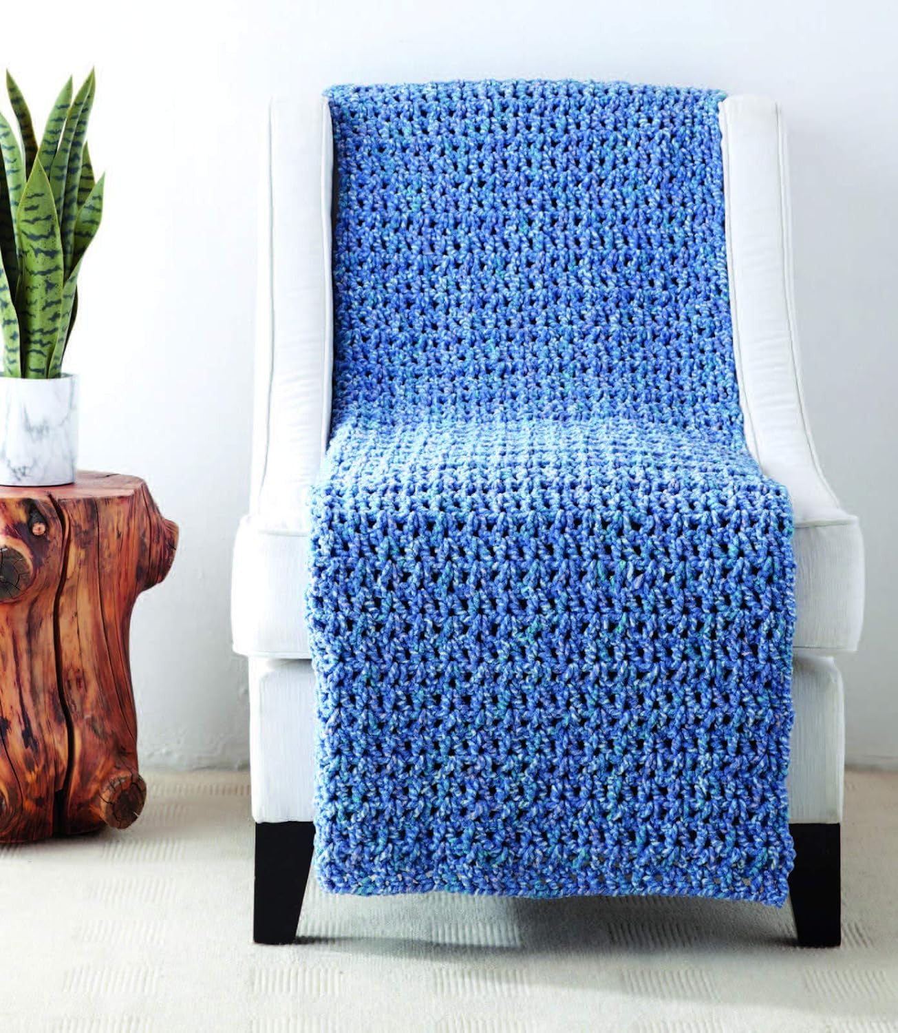 25 Simple & Cozy Crochet Blankets: Easy Patterns for Afghans, Throws, and Baby B