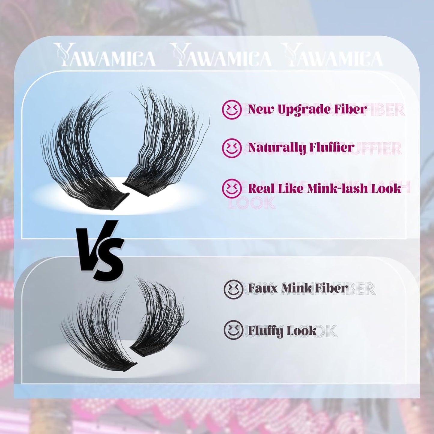 Wispy Eyelash Clusters 12-18Mm Mix 80D 100D Volume Fluffier Cluster Lashes D Cur