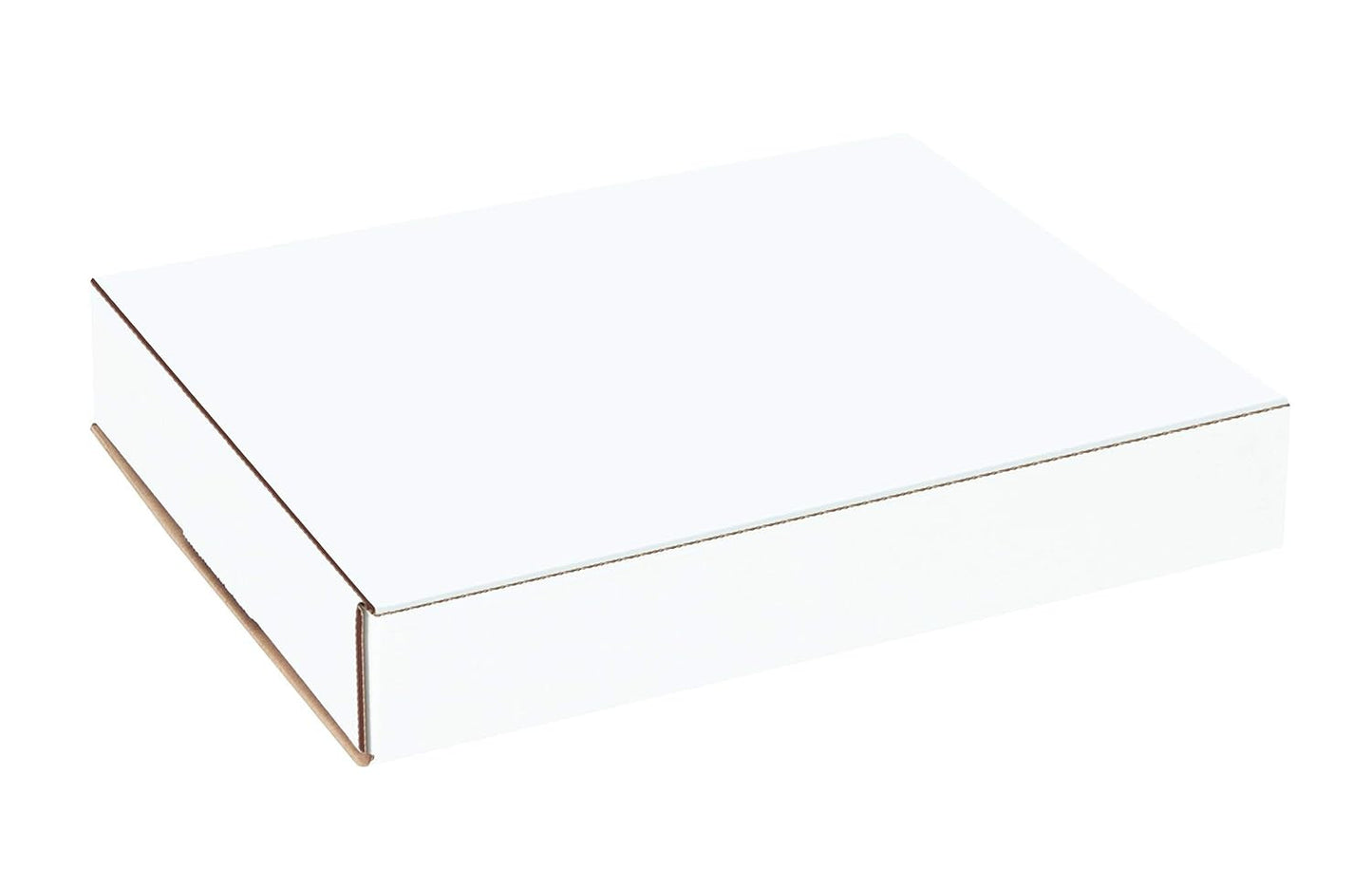 White Corrugated Cardboard Mailing Boxes, 8" X 7" X 4", Pack of 50, Crush-Proof,