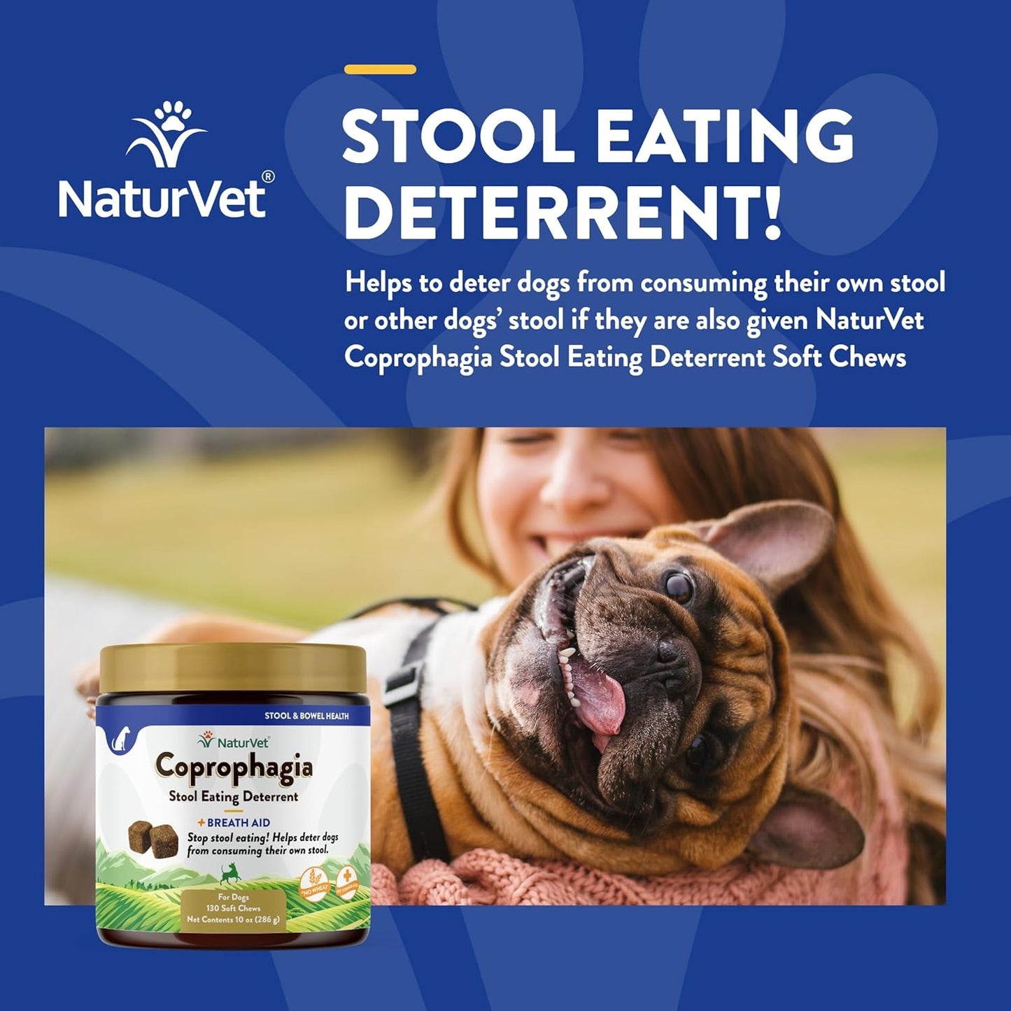– Coprophagia Stool Eating Deterrent – Deters Dogs from Consuming Stool – No Poo