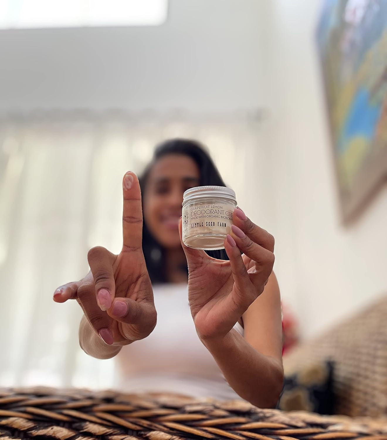 All Natural Deodorant Cream, Aluminum Free Deodorant for Women or Men, 2.4 Ounce