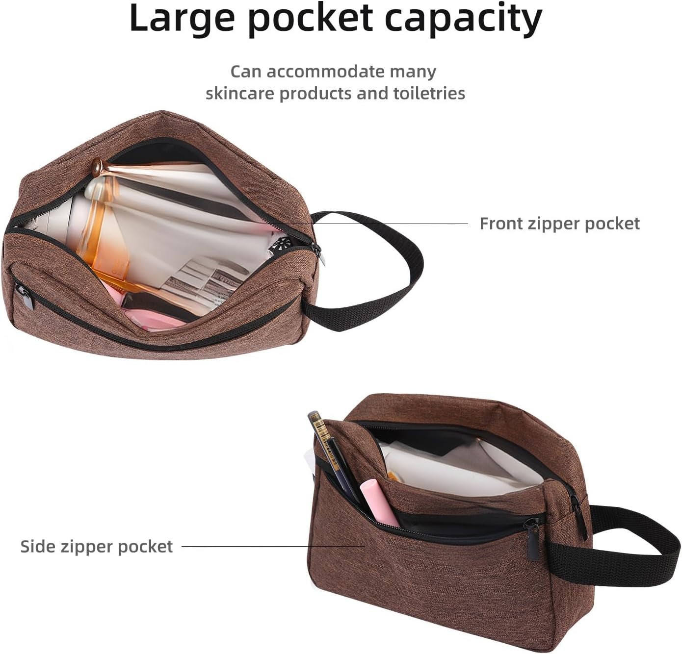 Travel Toiletry Bag Toiletry Bag for Women Men Hanging Toiletry Bag Cosmetic Bag
