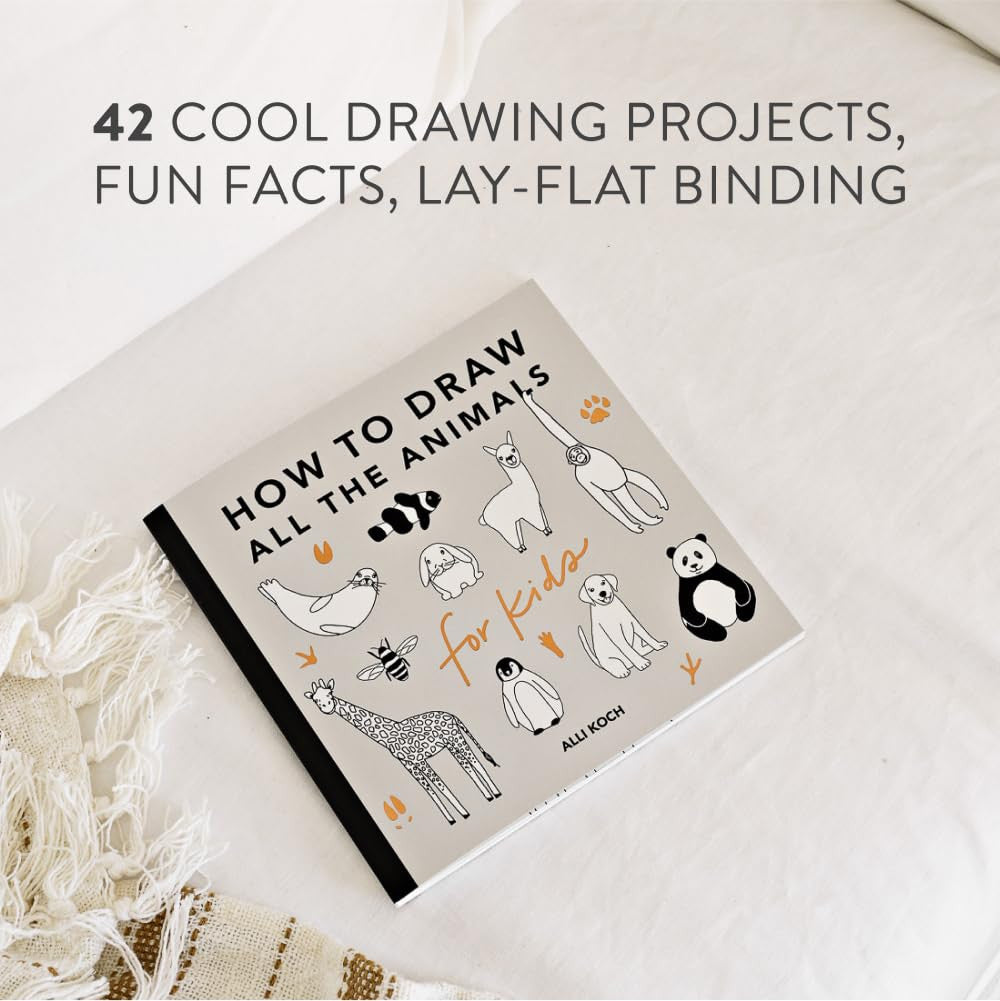 All the Animals: How to Draw Books for Kids with Dogs, Cats, Lions, Dolphins, an