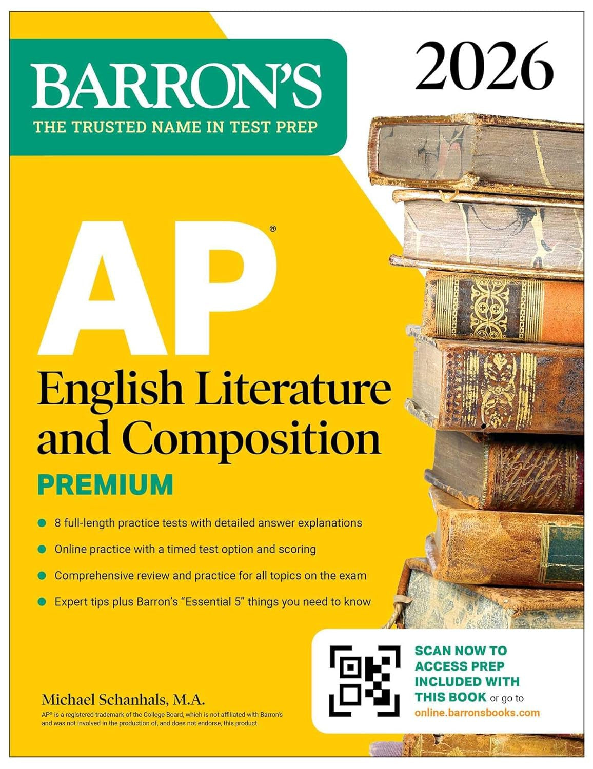 AP English Literature and Composition Premium, 2026: Prep Book with 8 Practice T