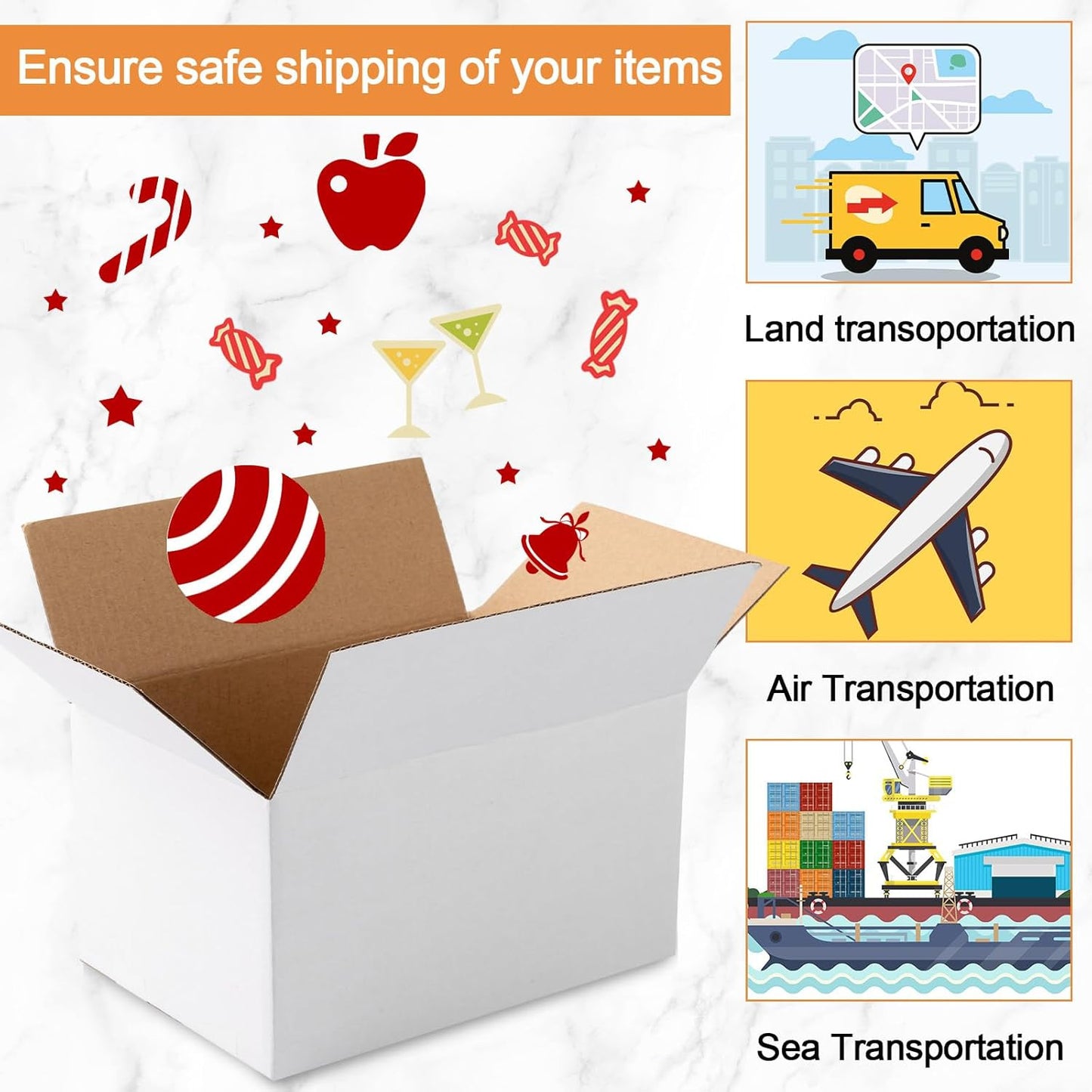 72 Pcs Shipping Boxes Corrugated Cardboard Small Shipping Boxes for Packaging Ma