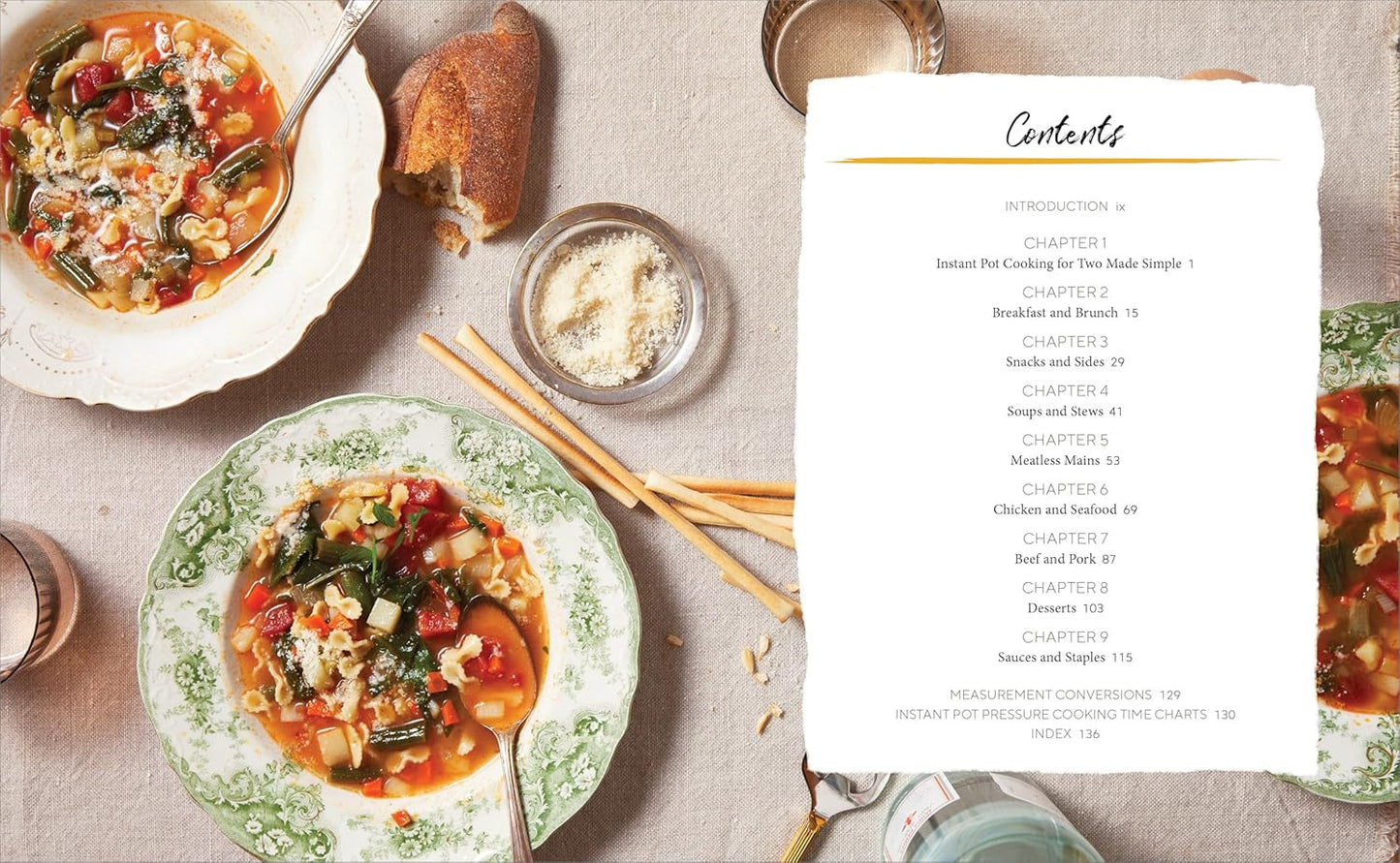 5-Ingredient Instant Pot Cookbook for Two