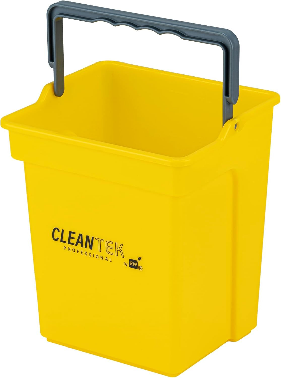 -Clean Tek Professional 4 Quart Cleaning Bucket, 1 Utility Pail with Handle - He