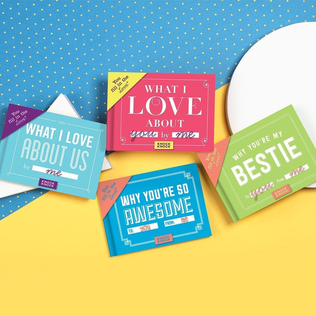 Why You'Re My Bestie Book Fill in the Love Fill-In-The-Blank Book Gift Journal,
