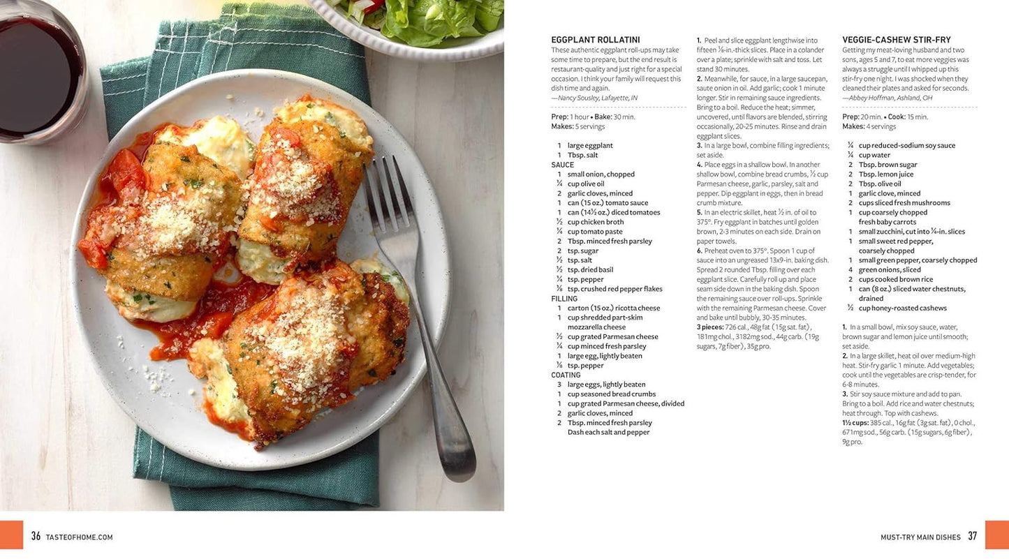 Taste of Home Vegetarian Made Easy: 335 Delicious Meatless Recipes with Tips for