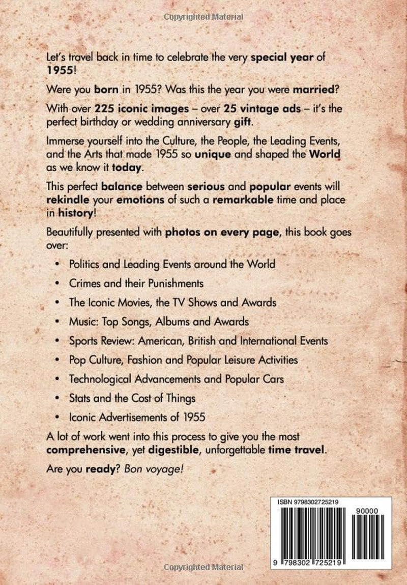 Time Traveling to 1955: Celebrating a Special Year