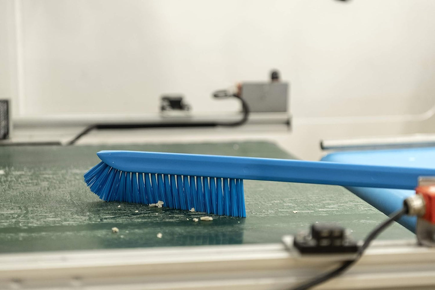 41975 Ultra-Slim Cleaning Brush with Long Handle, 23.62" Medium, White