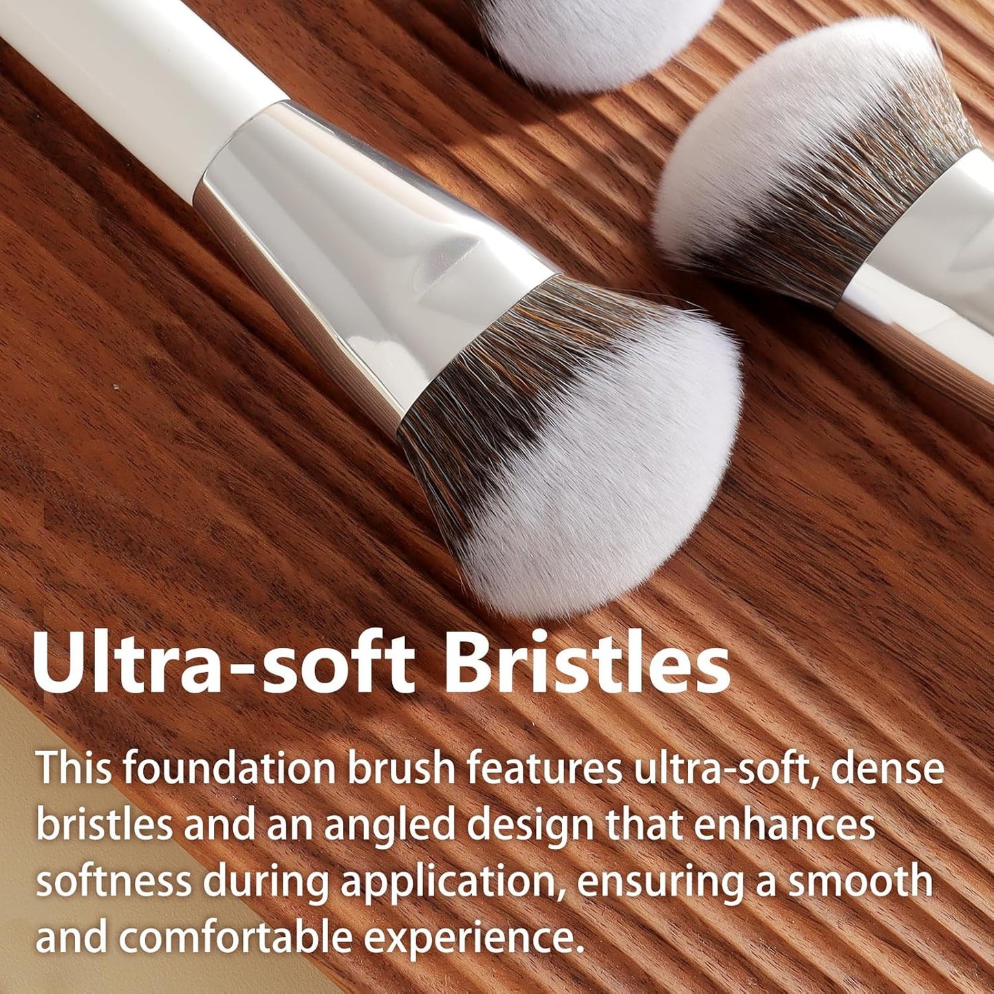 201 Angled Foundation Brush for Flawless Makeup Application Professional Liquid,