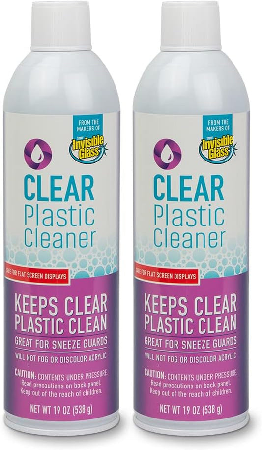 91014-2PK 19-Ounce Screen and Plastic Cleaner Protectant and Polish Anti-Fog and