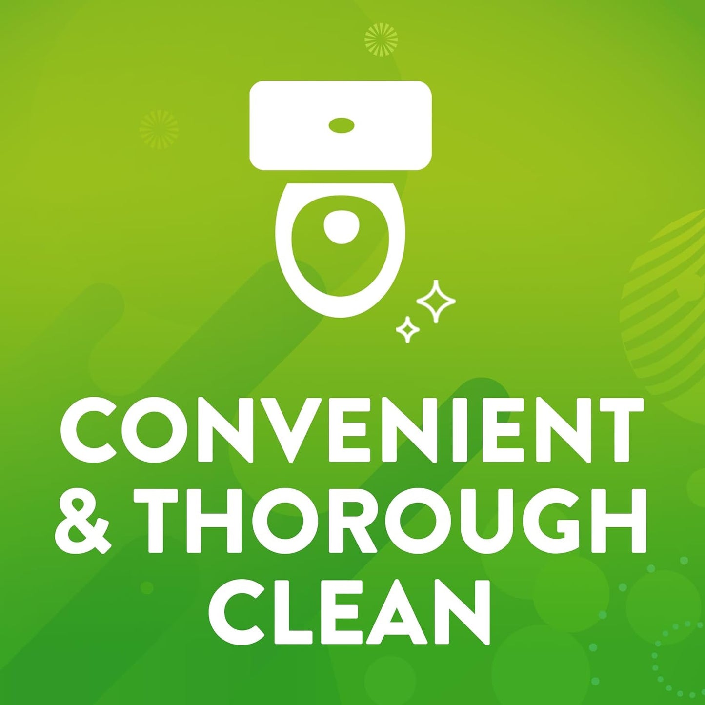 Toilet Bowl Wand Cleaner Refills, Fresh Brush Heavy Duty Cleaner Toilet Refill P