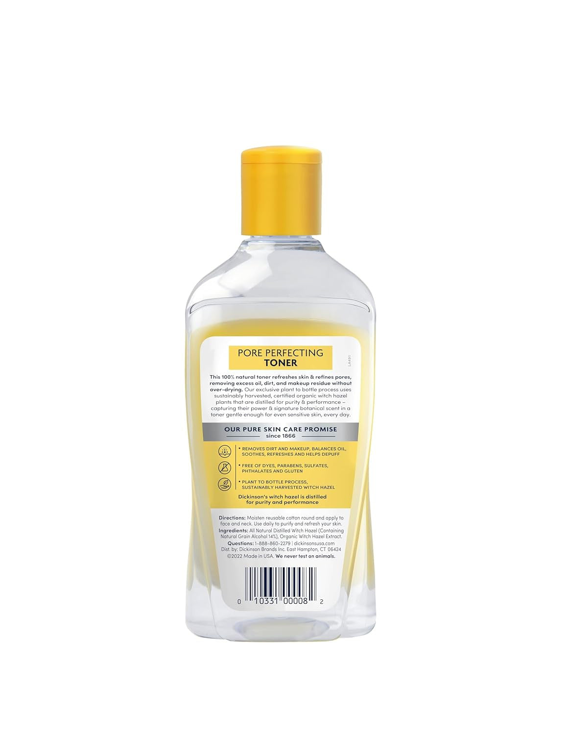 Original Witch Hazel Pore Perfecting Toner | 100% Natural Distilled Witch Hazel