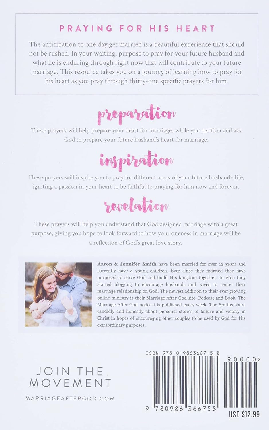 31 Prayers for My Future Husband: Preparing My Heart for Marriage by Praying for