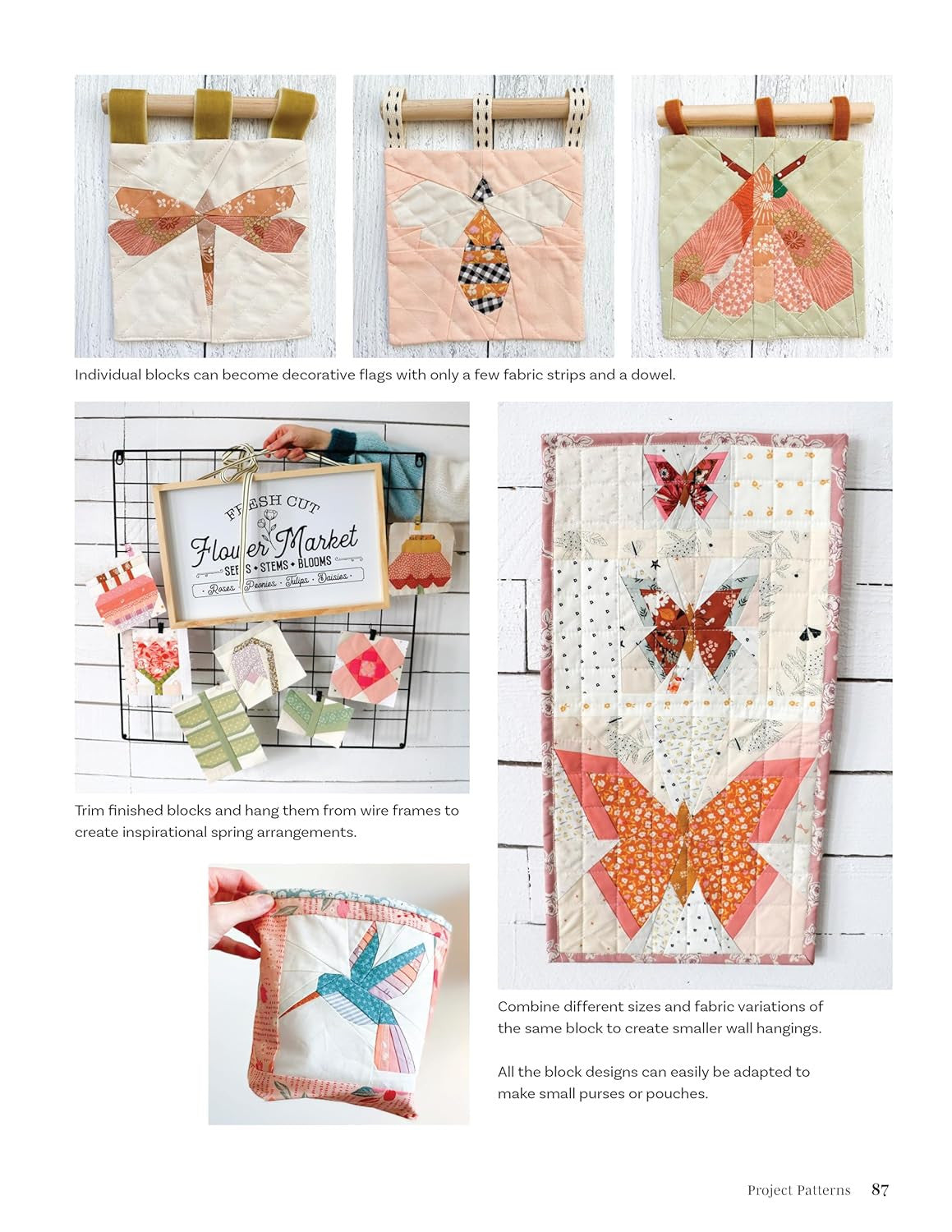 Wonderful World of Paper-Pieced Quilt Blocks: 30 Nature-Inspired Designs and Bea
