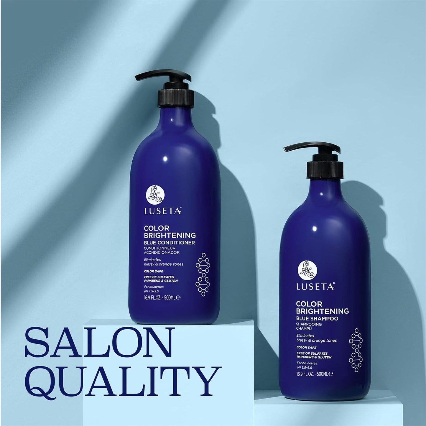 - Color Brightening for Brassy and Brunette Treated Hair, Revive Cool Tones, 2X