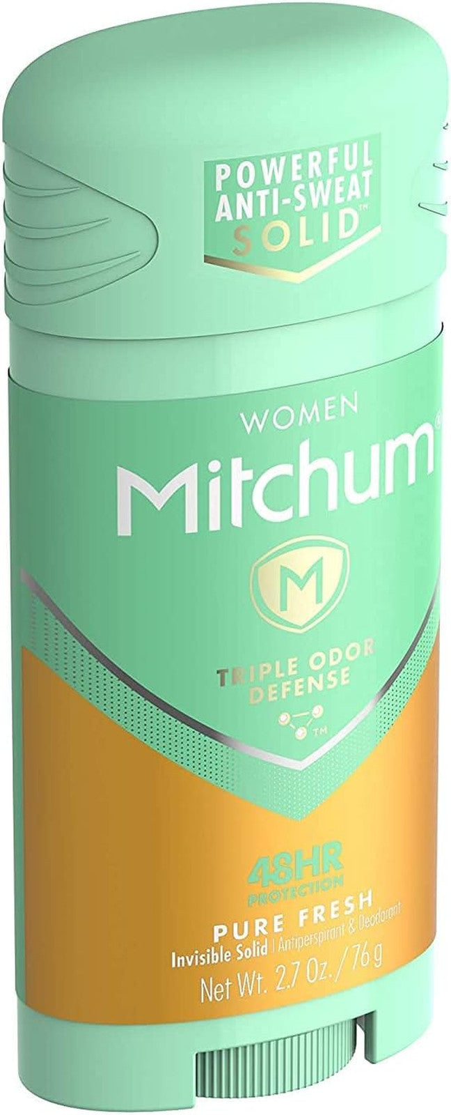 Women Triple Odor Defense Invisible Solid 48HR Antiperspirant & Deodorant, Pure