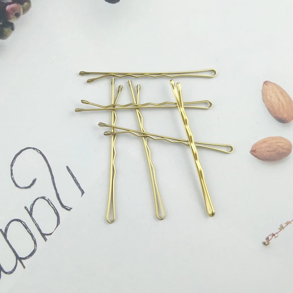 330 PCS 2.2Inch Blonde Bobby Pins for Women Girls, Super Grip Gold Hair Clips wi