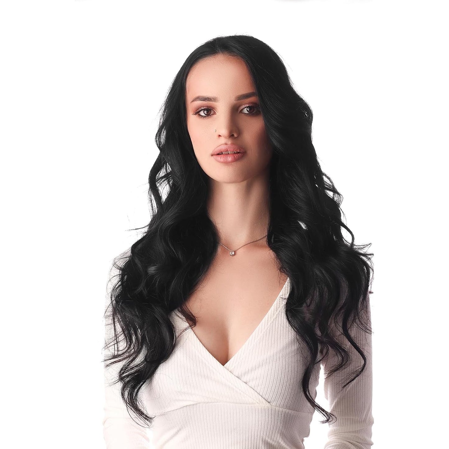 18Inch Black Virgin Tape in Hair Extensions Remy Tape in Human Hair Extensions C