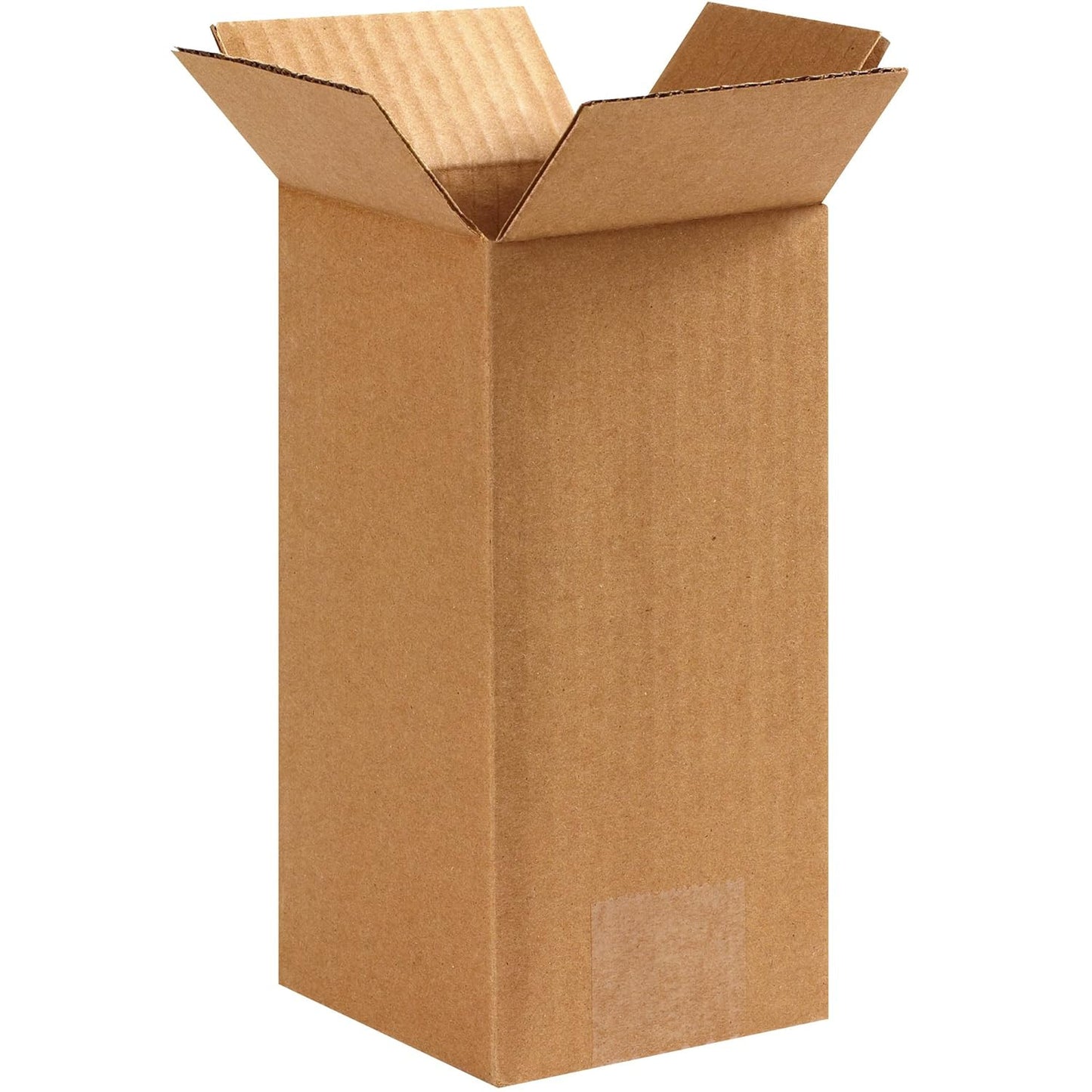 4X4X8 Tall Corrugatedboxes, Tall, 4L X 4W X 8H, Pack of 25 | Shipping, Packaging