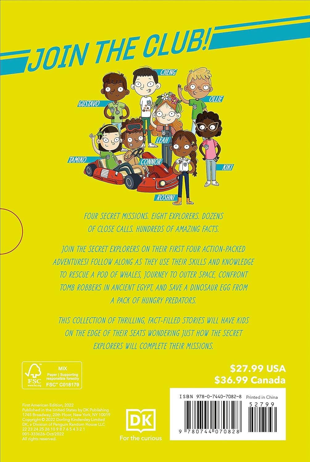 Adventures with the Secret Explorers: Collection One: 4-Book Box Set of Educatio