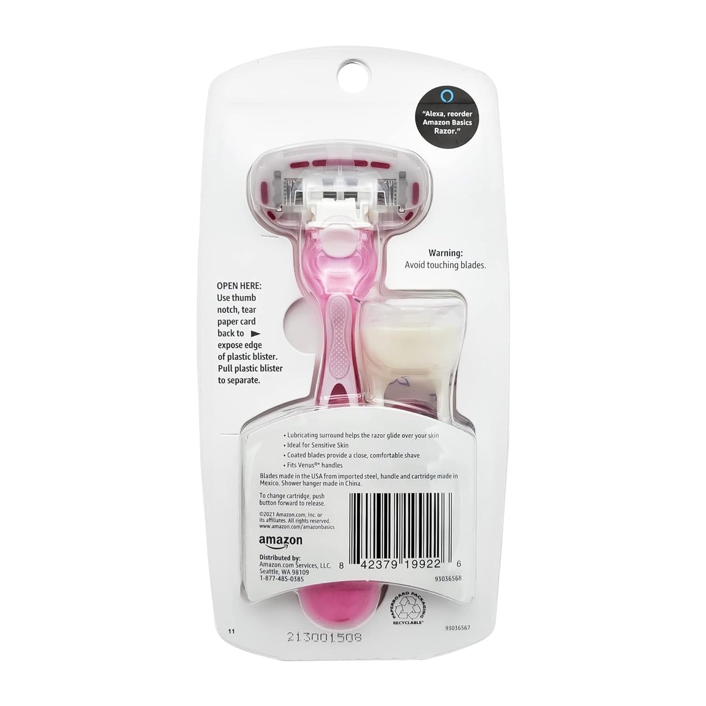 Women'S 5 Blade FITS Razor for Women, FITS FITS Handle and Venus Handles, Inclu