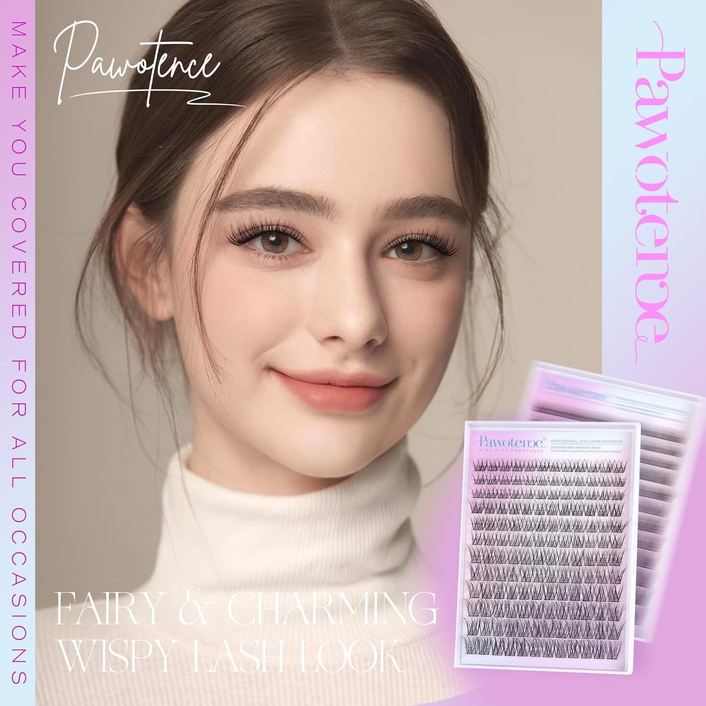 Wispy Lash Clusters Natural Cluster Lashes Extension DIY Natural Eyelash Cluster
