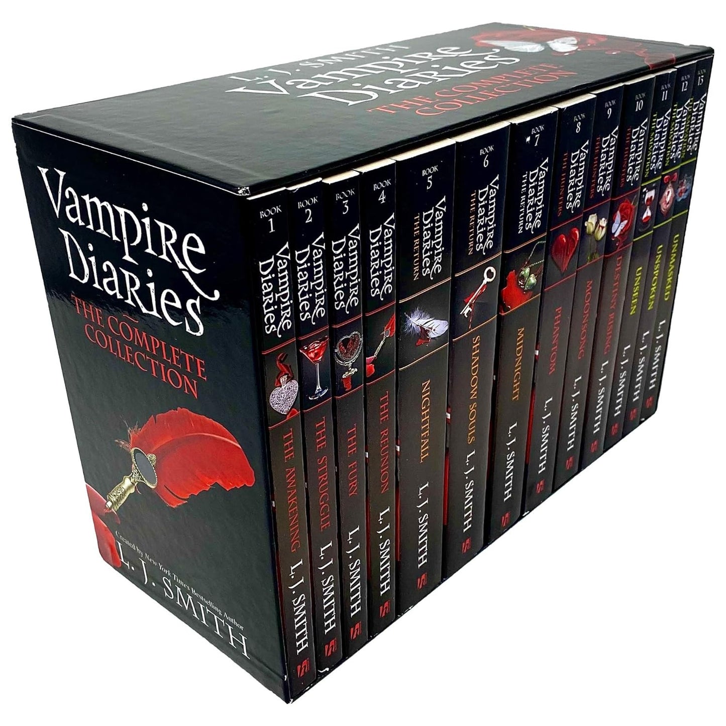 Vampire Diaries the Complete Collection Books 1 - 13 Box Set by L. J. Smith