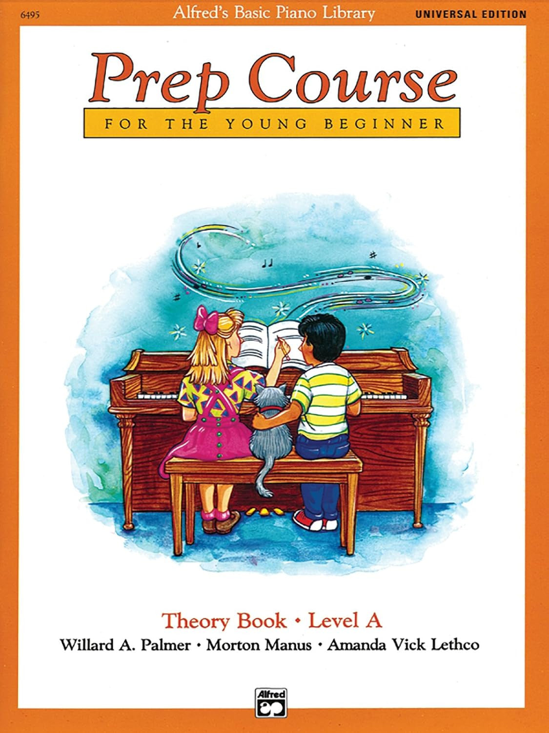 Alfred'S Basic Piano Prep Course Theory Book, Level a (Alfred'S Basic Piano Libr