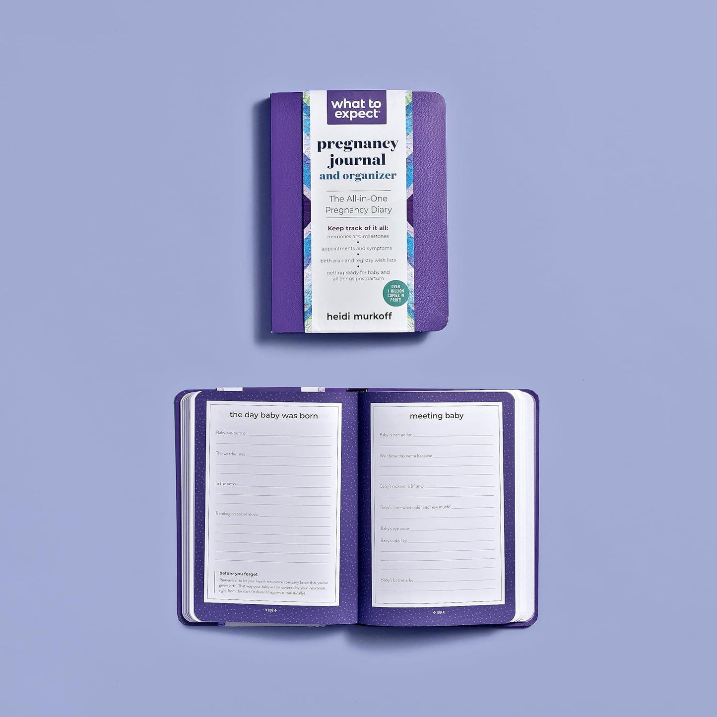 What to Expect Pregnancy Journal and Organizer: the All-In-One Pregnancy Diary
