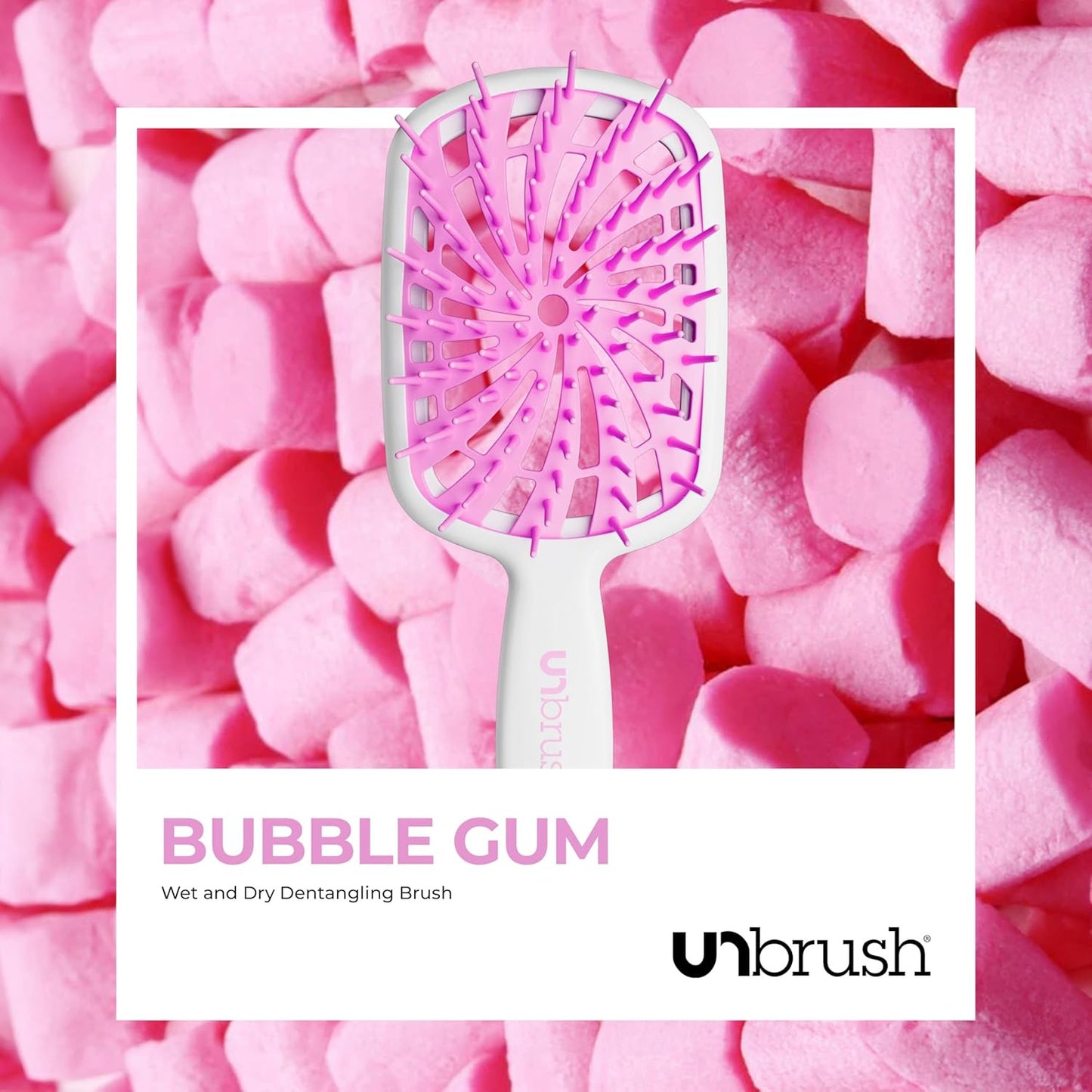 Unbrush plus — Curly Hair Brush for Gentle & Effective Detangling on Wet or Dry